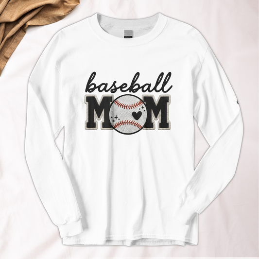 Faux Yarn Print Sport Mom - Custom Shirt