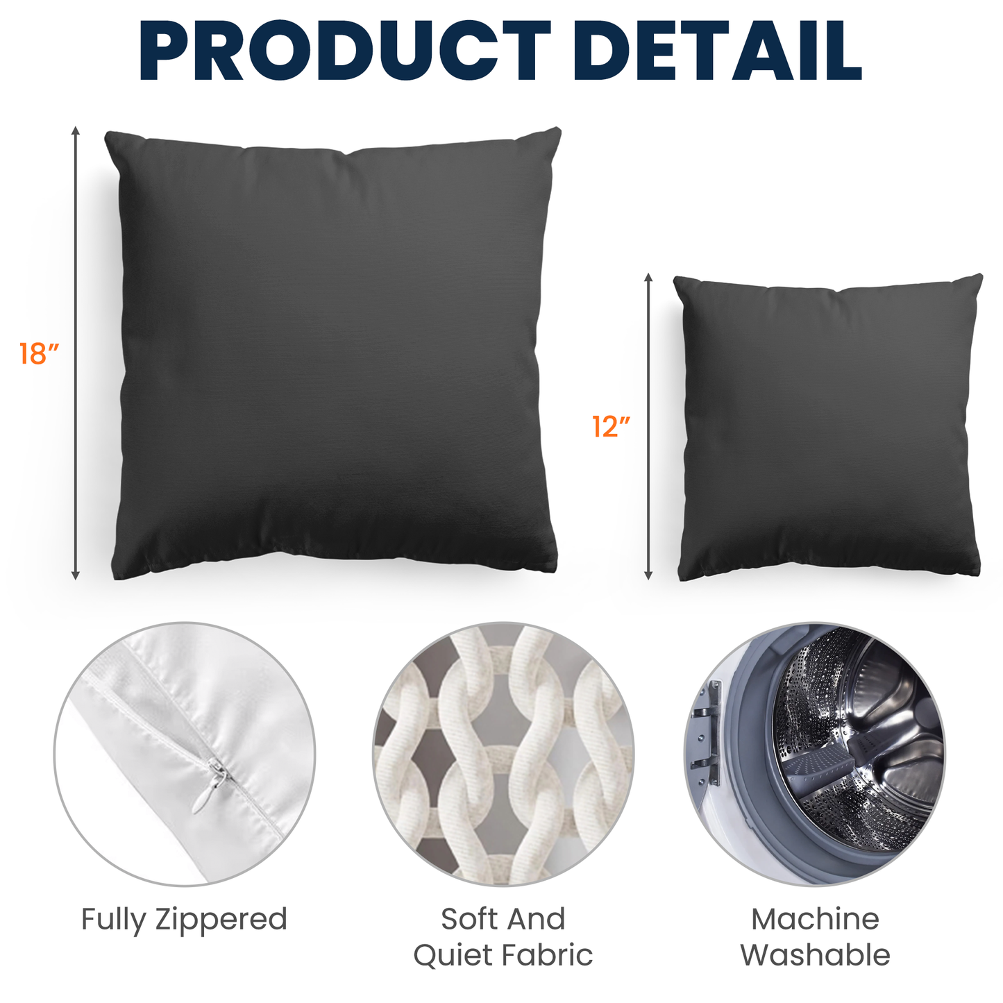 Fear Not, For I Am With You - Personalized Pillow (Insert Included)
