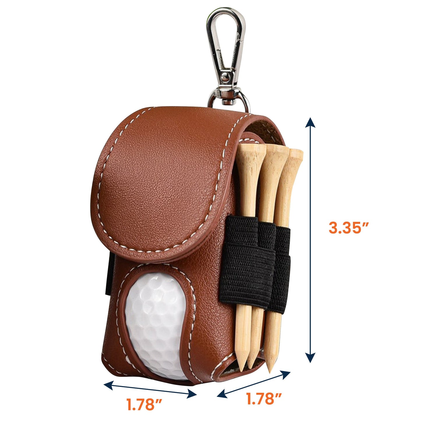 Fore! Sasquatch - Bigfoot Golfer, Golf Lovers - Personalized Golf Ball Holder