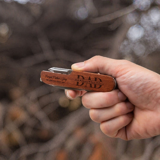 Father's Day Gifts, Forget Father's Day, We Love You Everyday - Personalized Multi Tool Knife