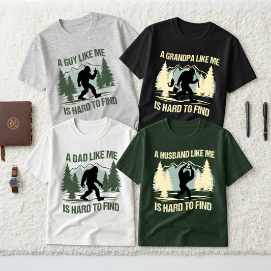 Father's Day Gifts, Funny Bigfoot For Dad, Grandpa, Men, Him - Personalized Shirt