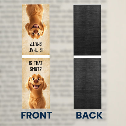Funny Pet For Book Lovers - Personalized Magnetic Bookmark