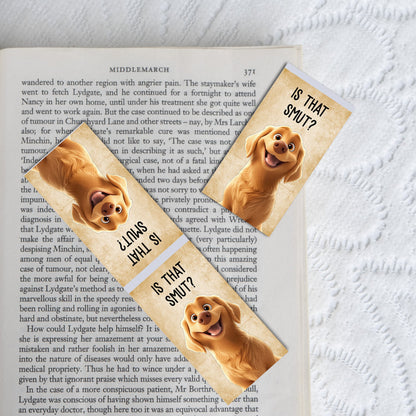 Funny Pet For Book Lovers - Personalized Magnetic Bookmark