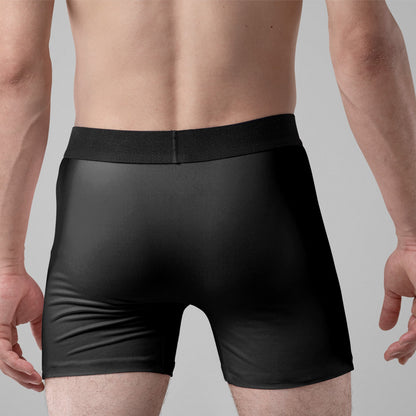 Funny Spicy Gifts For Him, Hot Genie - Personalized Photo Men's Boxer Briefs