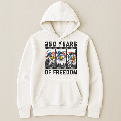 Funny Eagel 250 Years Happy -  Shirt