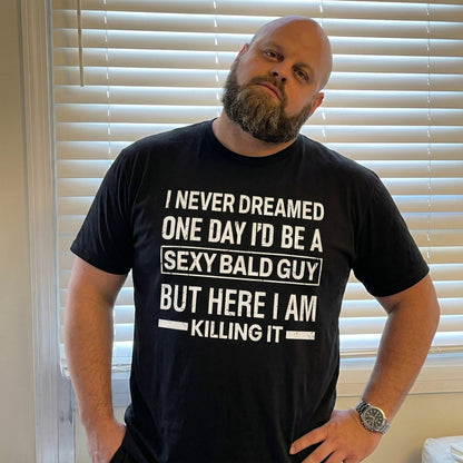 Funny Shirt For Bald Men, Husband, Dad - Personalized Shirt