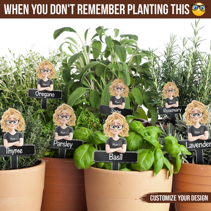 Gift For Gardener - Personalized Acrylic Plant Marker