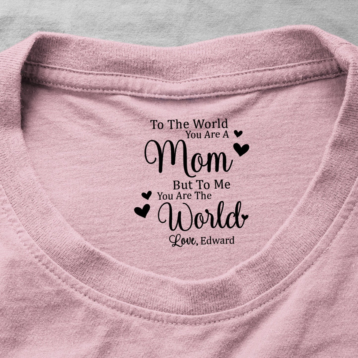 Father's Day Gifts, Gift For Dad, Mom, Family But To Us You Are The World - Personalized Shirt
