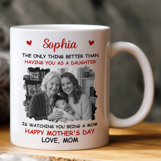Father's Day Gifts, Gift For Son, Daughter, Gift For New Dad, New Mom - Personalized Mug