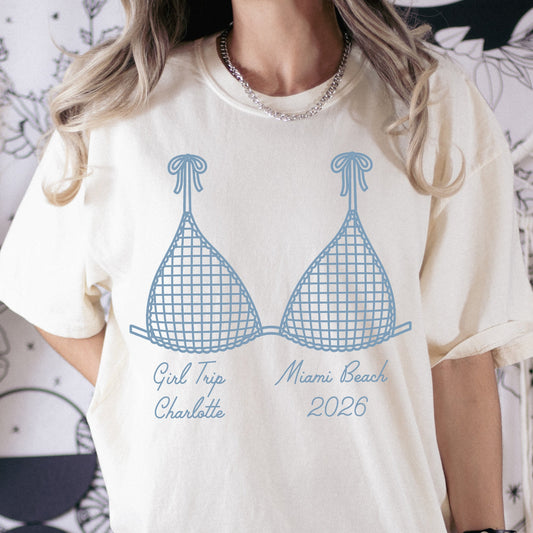Girl Trip Bikini Gift For Her - Personalized Shirt
