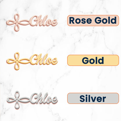 God Says I Am Christian Bible Gift - Personalized Name Stud Earrings