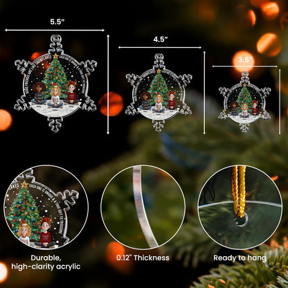 Good Friends Are Like Snowflakes - Personalized Acrylic Ornament
