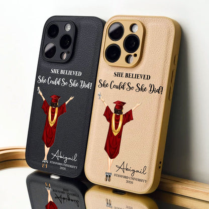 Graduation Gift For Her Him - Personalized Phone Case