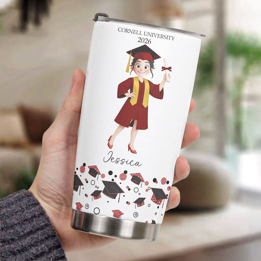 Graduation You Believed You Could So You Did - Personalized Tumbler Cup