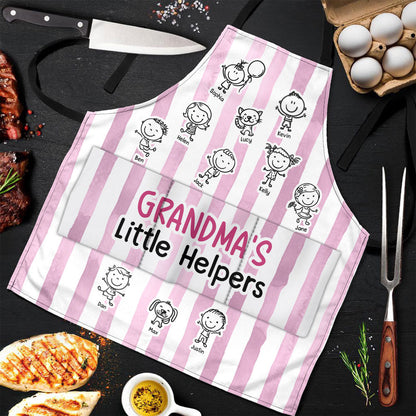 Grandma's Little Helpers - Personalized Apron
