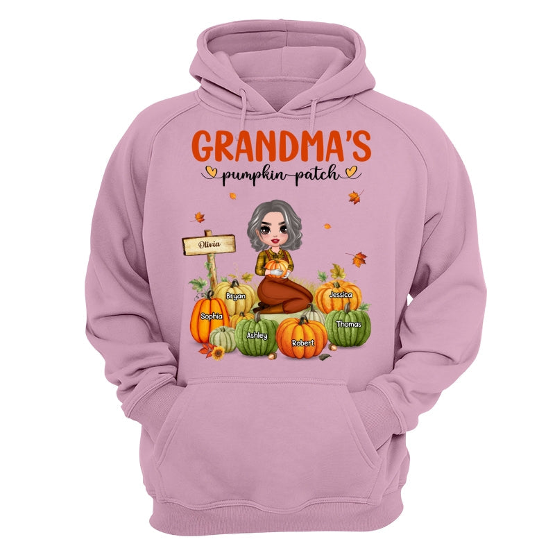 Grandma‘s Pumpkin Patch Doll Woman Personalized Shirt