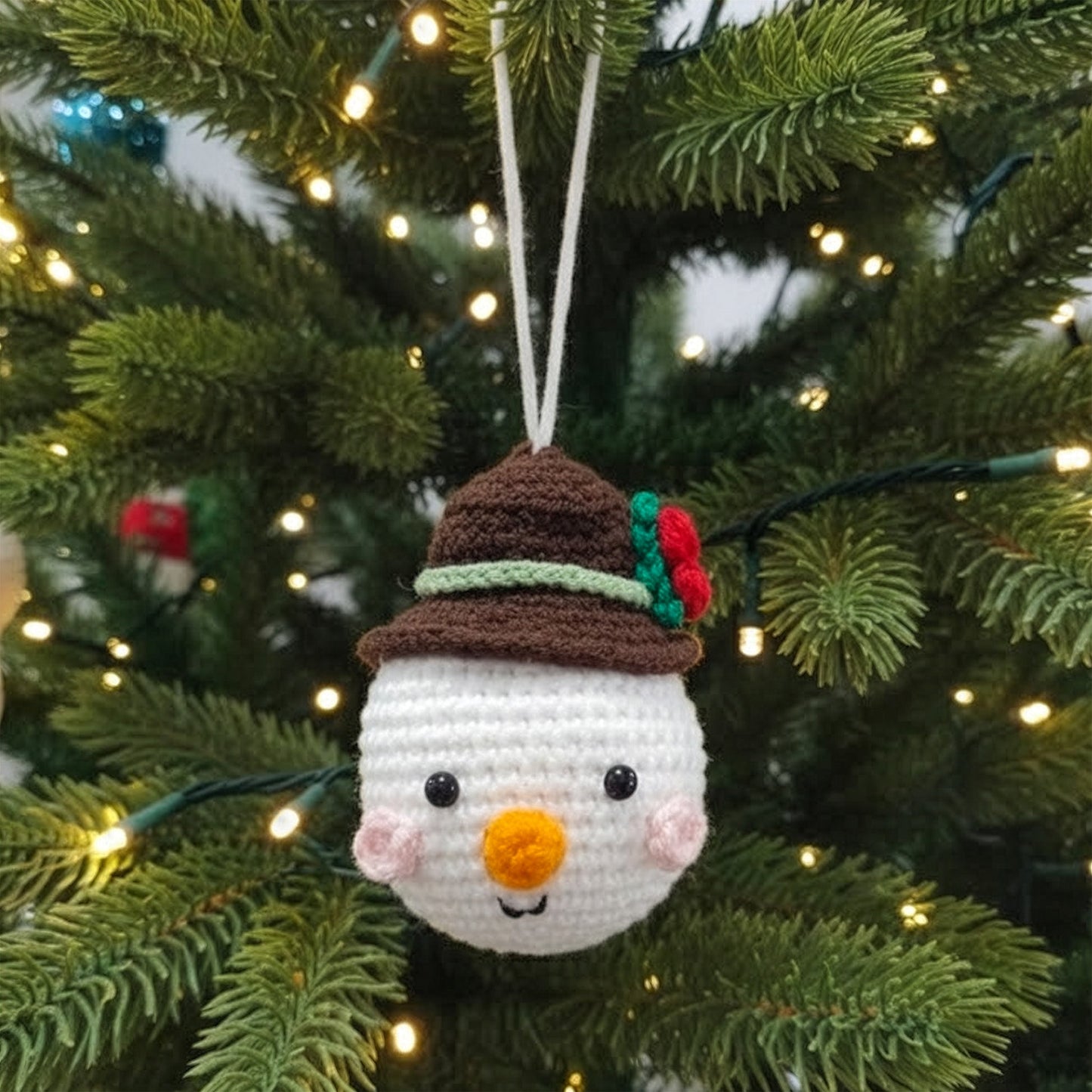 Handmade Christmas Friends Set - Crochet Ornament