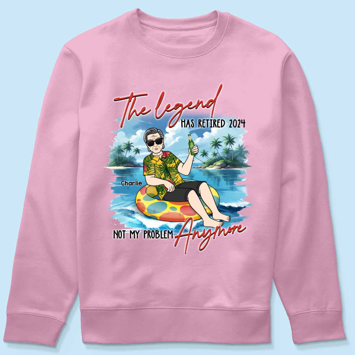 Retirement Gift Summer Man Woman Personalized Shirt