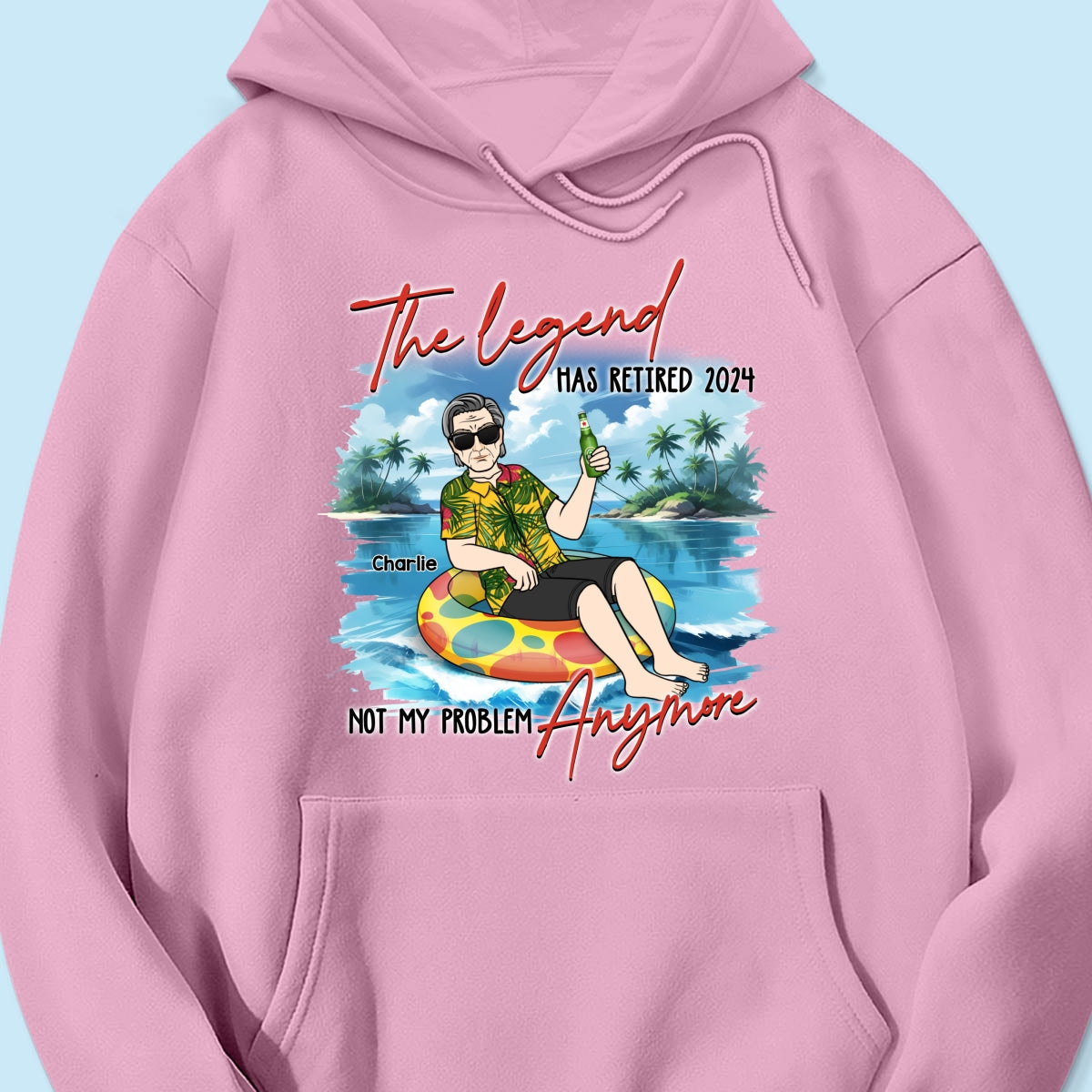 Retirement Gift Summer Man Woman Personalized Shirt