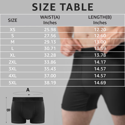 I Promise To Always Be By Your Side Or Under You - Personalized Men's Boxer Briefs