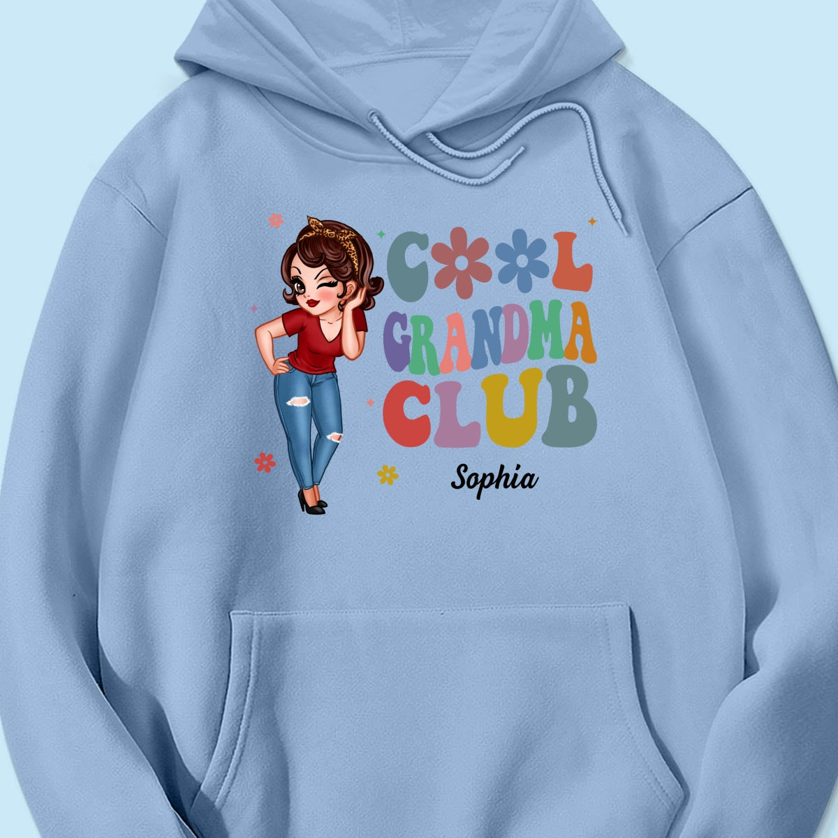 Cool Grandma Club Pretty Woman Personalized Shirt