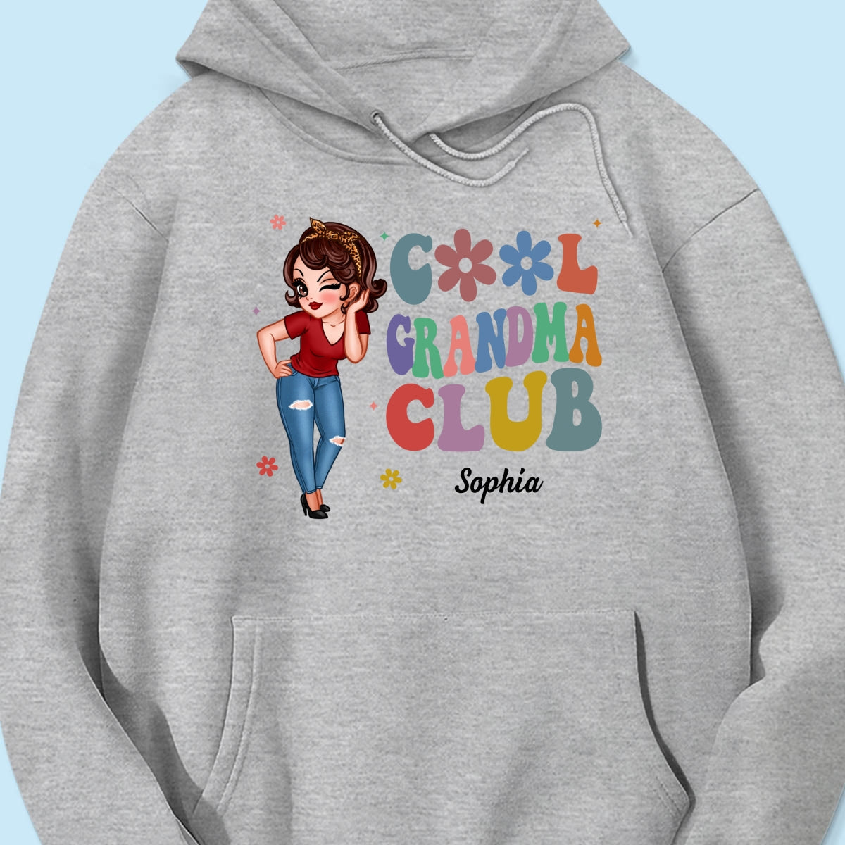 Cool Grandma Club Pretty Woman Personalized Shirt