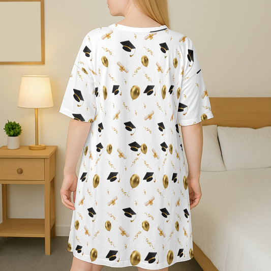 I Graduated Can I Go Back To Bed Now - Personalized Pajamas