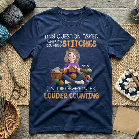 I’m Counting Stitches - Personalized Shirt