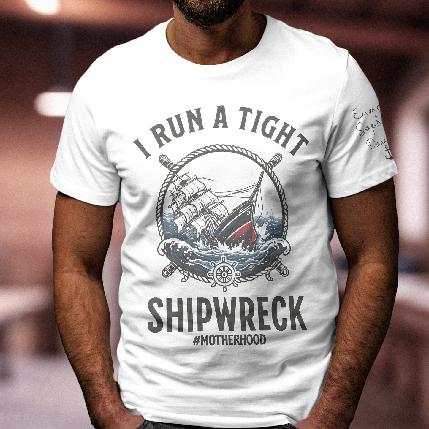 I Run A Tight Shipwreck - Personalized Shirt
