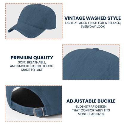 I'm That Legendary Everyone Is Talking About - Personalized Distressed Denim Cap