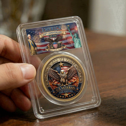 In God We Trust 250 Years Of Blessings - Personalized Coin