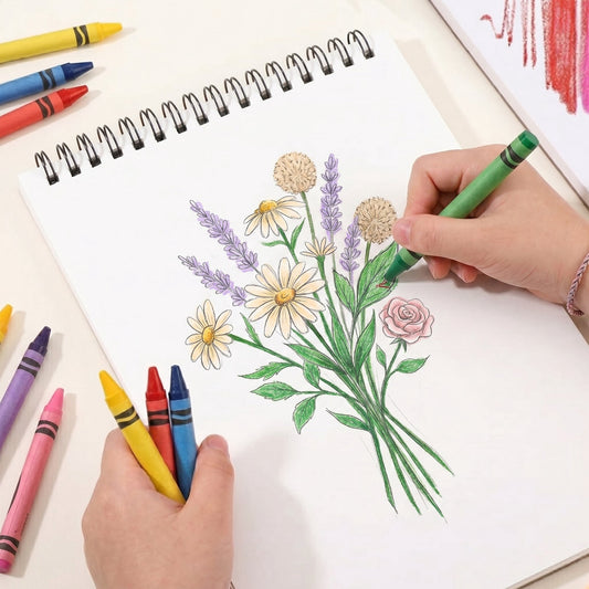 Kid's Artwork - Personalized Sketch Book