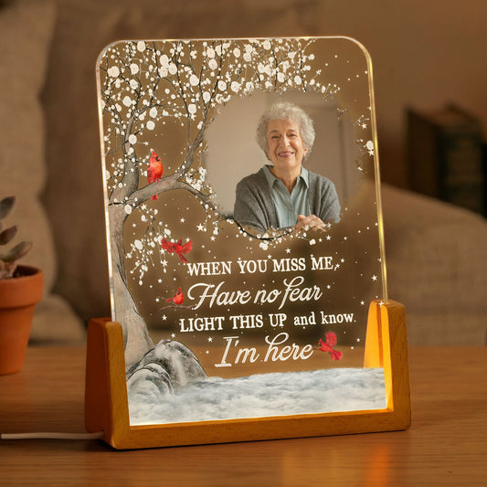 Light This Up I'm Always With You Memorial Gift - Personalized Night Light