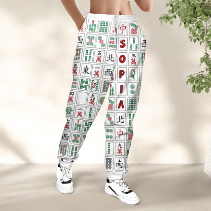 Mahjong Lover, Chinoiserie - Personalized Sweatpants