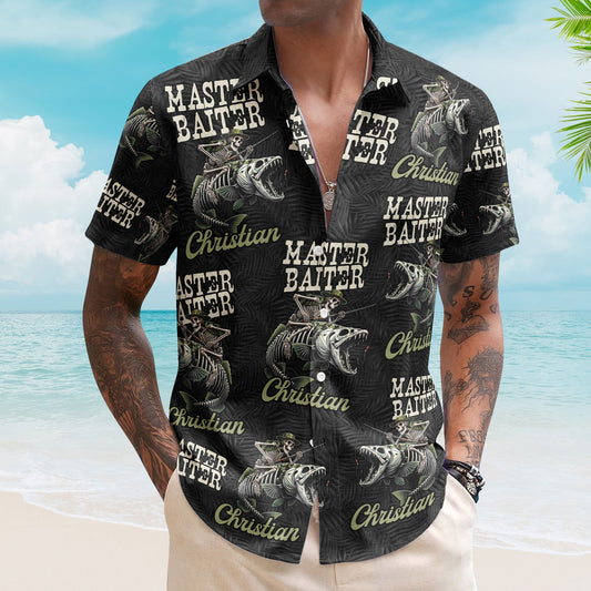 Master Baiter - Personalized Hawaiian Shirt