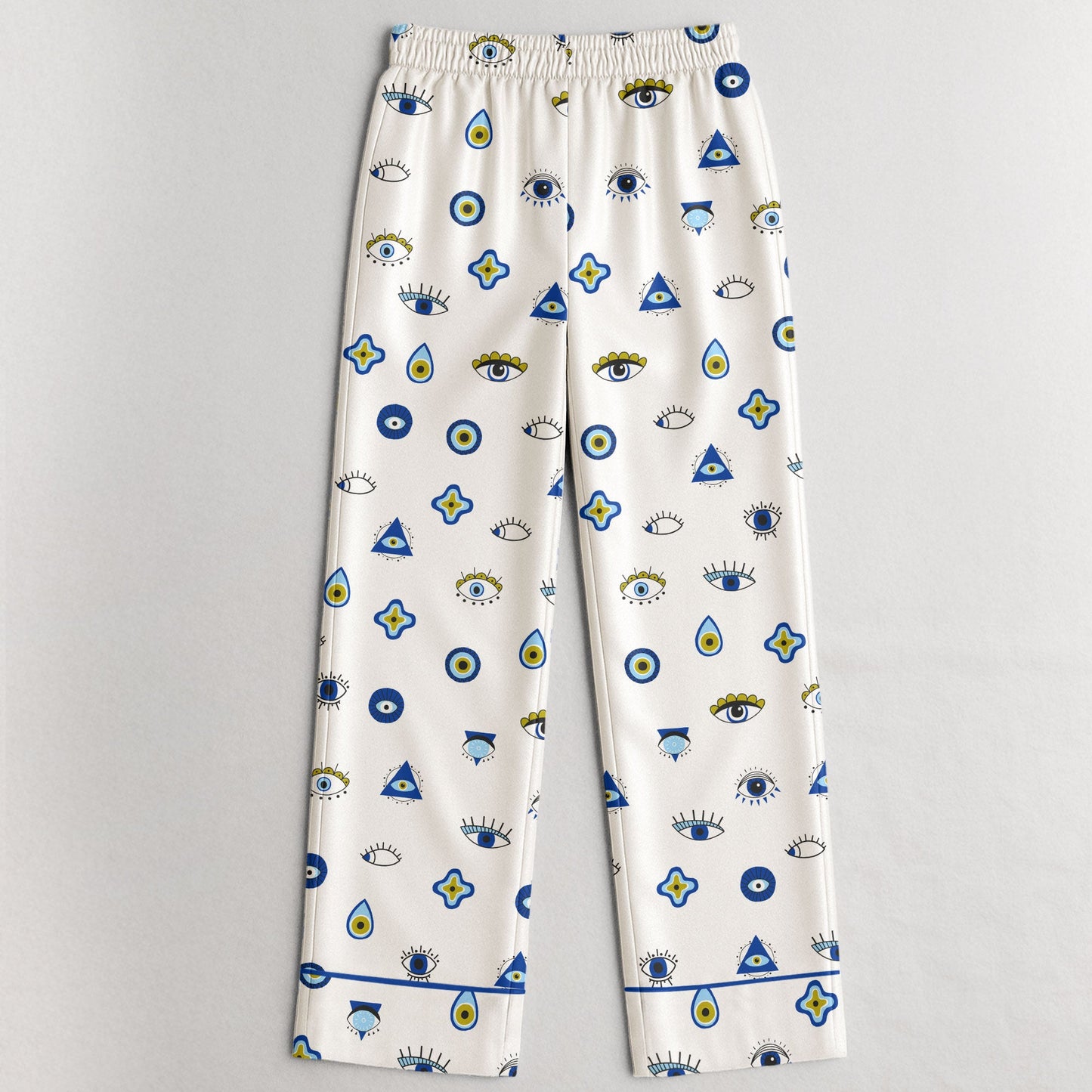 May All The Evil Eyes In My Life Go Blind - Personalized Satin Pajama Pants