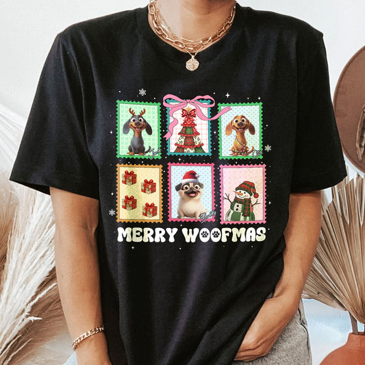 Merry Christmas Pet Lovers Stamp - Personalized Shirt