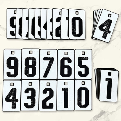 Miles Run This Year - Personalized Hanging Run Tracker