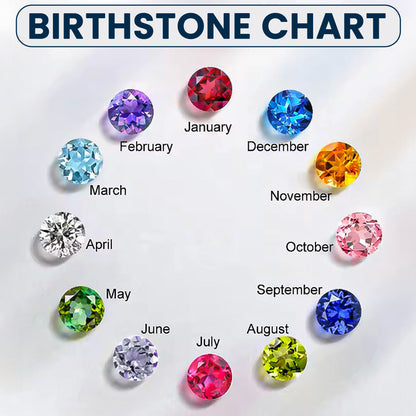 Mother's Day Gift- Personalized Engravable Bead Name Cuff Bracelet With Birthstone
