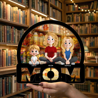 Mother's Day Gift For Mom, Mum, Wife - Personalized Wooden Plaque