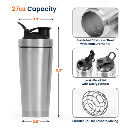 Muscle Up Buttercup & Drink Your Effing Protein Fitness For Team, Him - Personalized Protein Shaker
