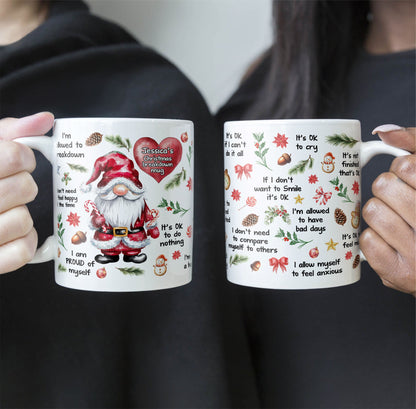 My Christmas Breakdown Mug Gnome Mug - Personalized Mug