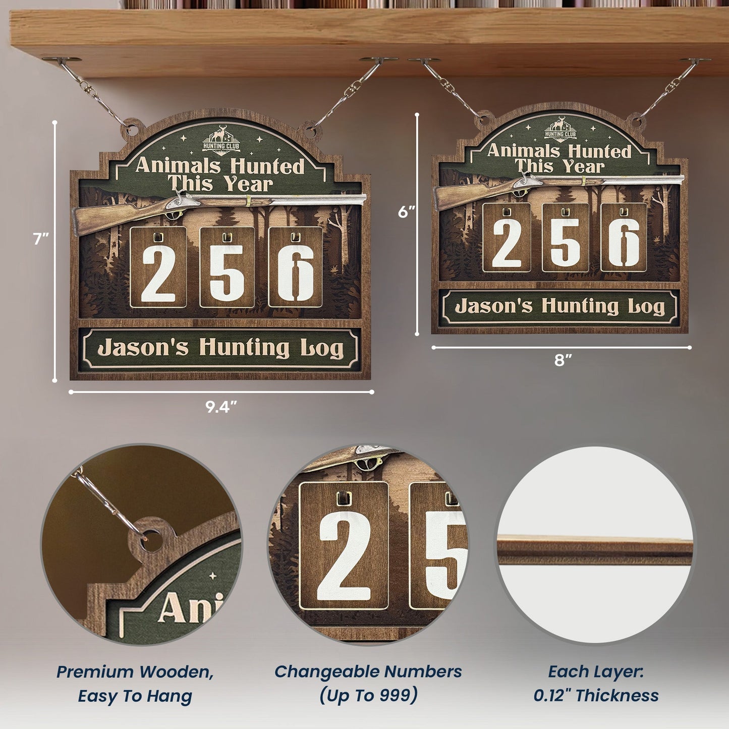 My Hunting Log - Personalized Hunting Tracker