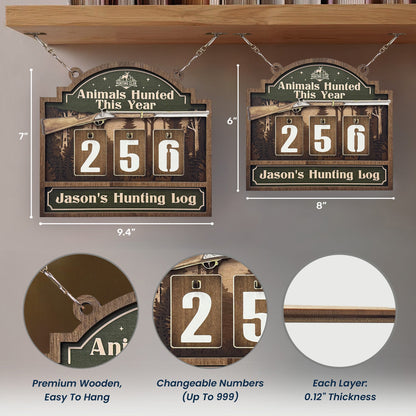 My Hunting Log - Personalized Hunting Tracker