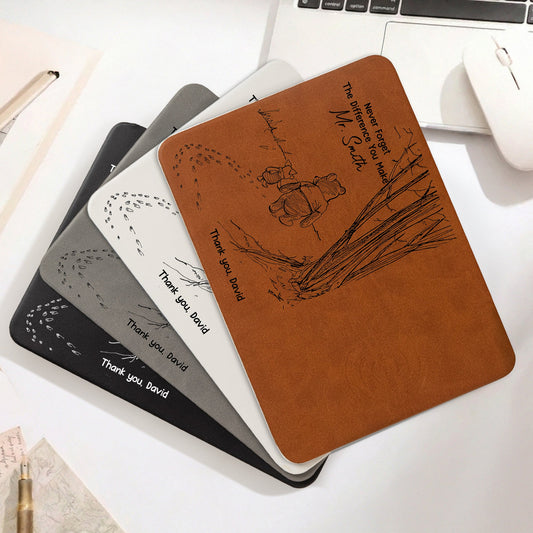 Never Forget The Difference Gift For Teacher Co-Workers - Personalized Charging Pad