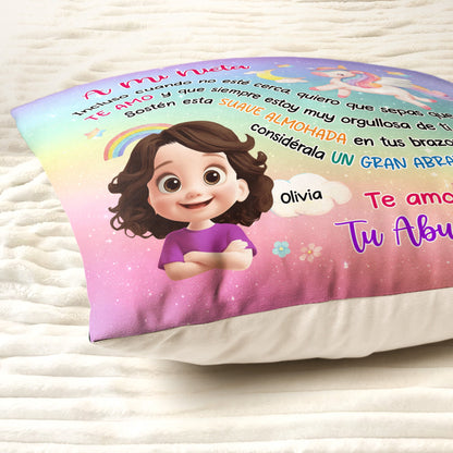 Nio Estoy Orgullosa De Ti - Almohada Personalizada (Incluye Relleno)
