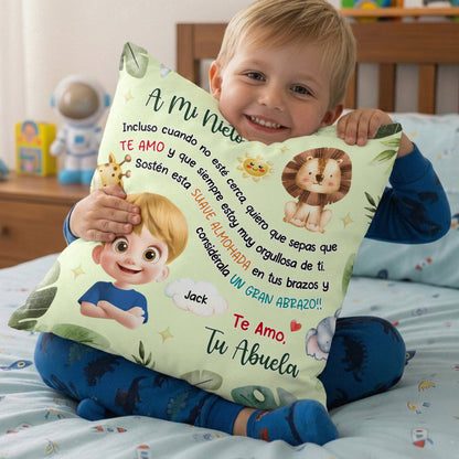 Nio Estoy Orgullosa De Ti - Almohada Personalizada (Incluye Relleno)