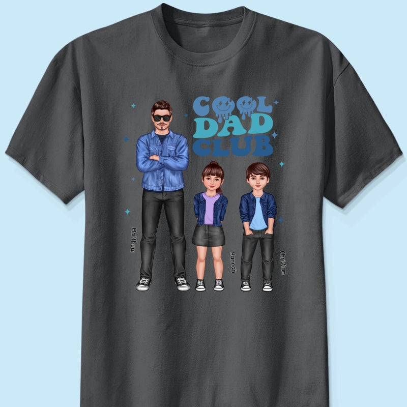 Cool Dad Club Personalized Shirt