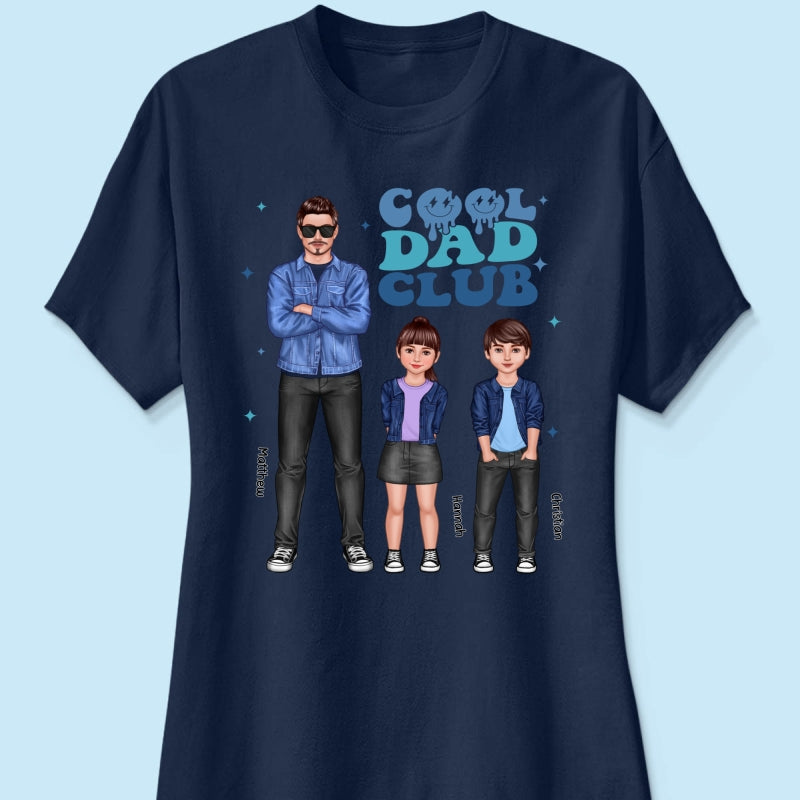 Cool Dad Club Personalized Shirt