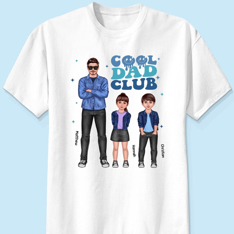 Cool Dad Club Personalized Shirt